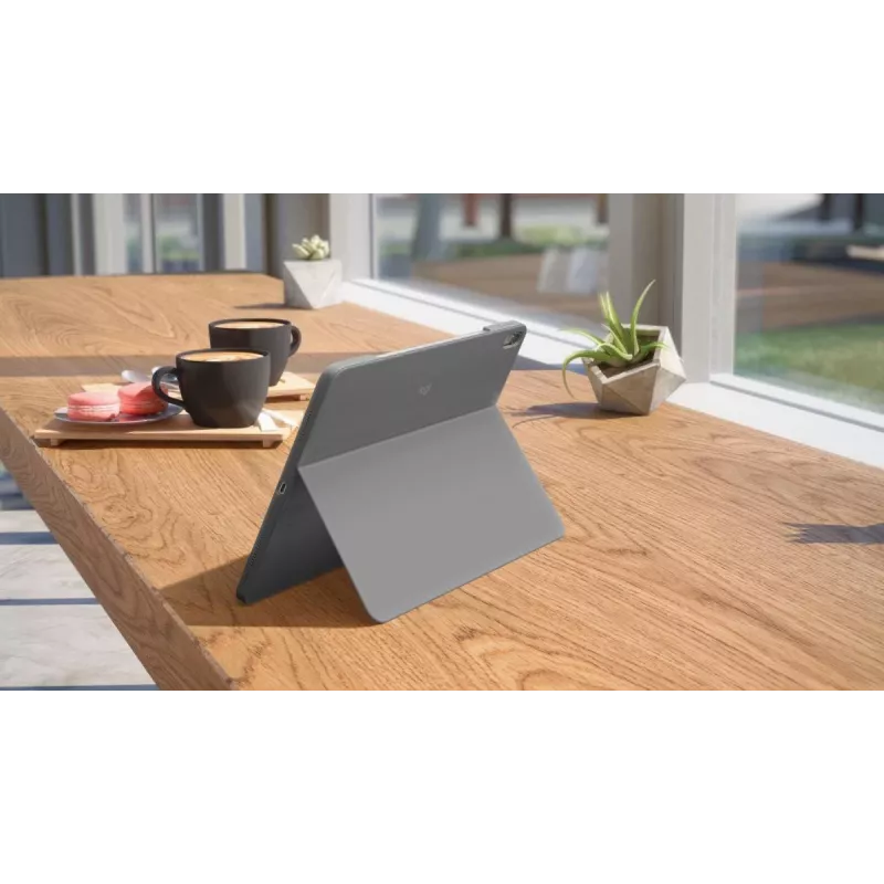 LOGITECH Combo Touch For iPad Air 11in 5th Gen Oxford Grey Qwertz Deutsch