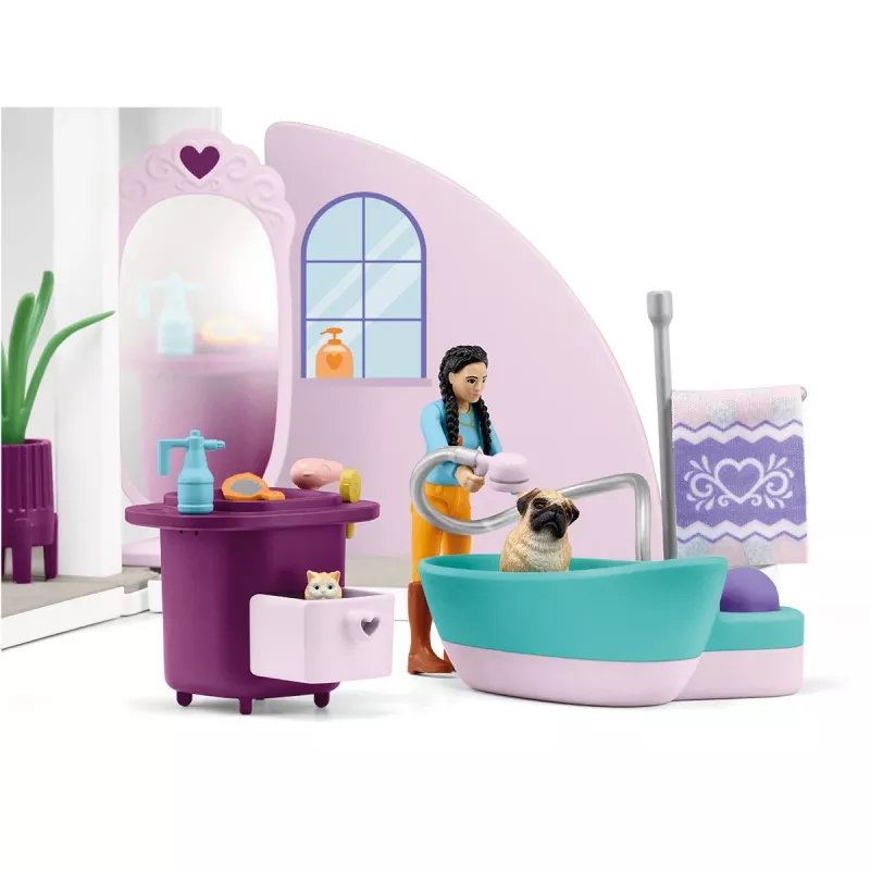 schleich HORSE CLUB Sofia’s Beauties Pet Salon, Salon & spa, Pet Salon, 3 yr(s), Multicolour, Plastic
