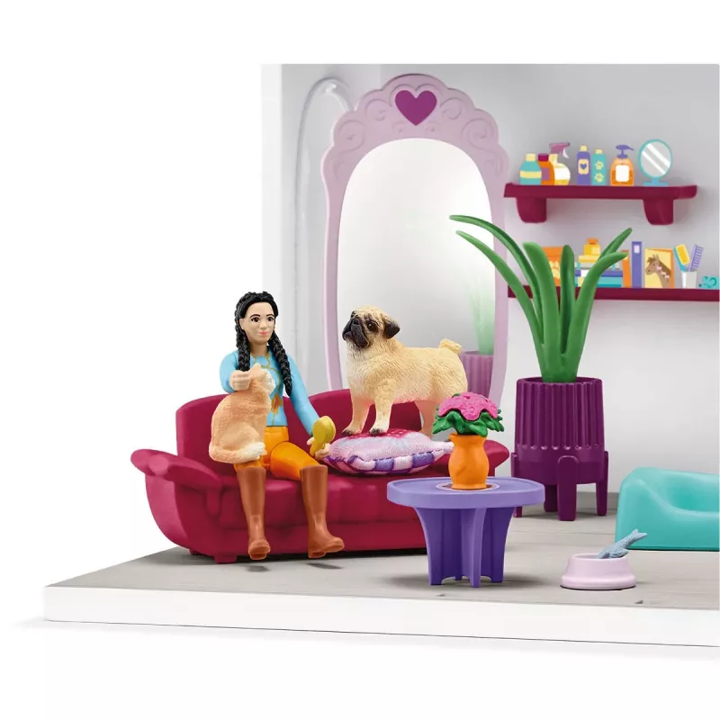 schleich HORSE CLUB Sofia’s Beauties Pet Salon, Salon & spa, Pet Salon, 3 yr(s), Multicolour, Plastic