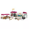 schleich HORSE CLUB Horse Transporter, Buildings, Camping, Horse Stable, Horses, Riding Tournament, 5 yr(s), Multicolour, Plastic
