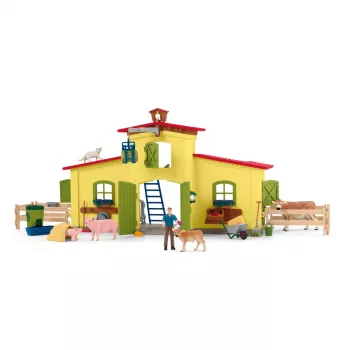 schleich FARM WORLD Large Farm with Animals and Accessories, Farm, 3 yr(s), Multicolour, Plastic