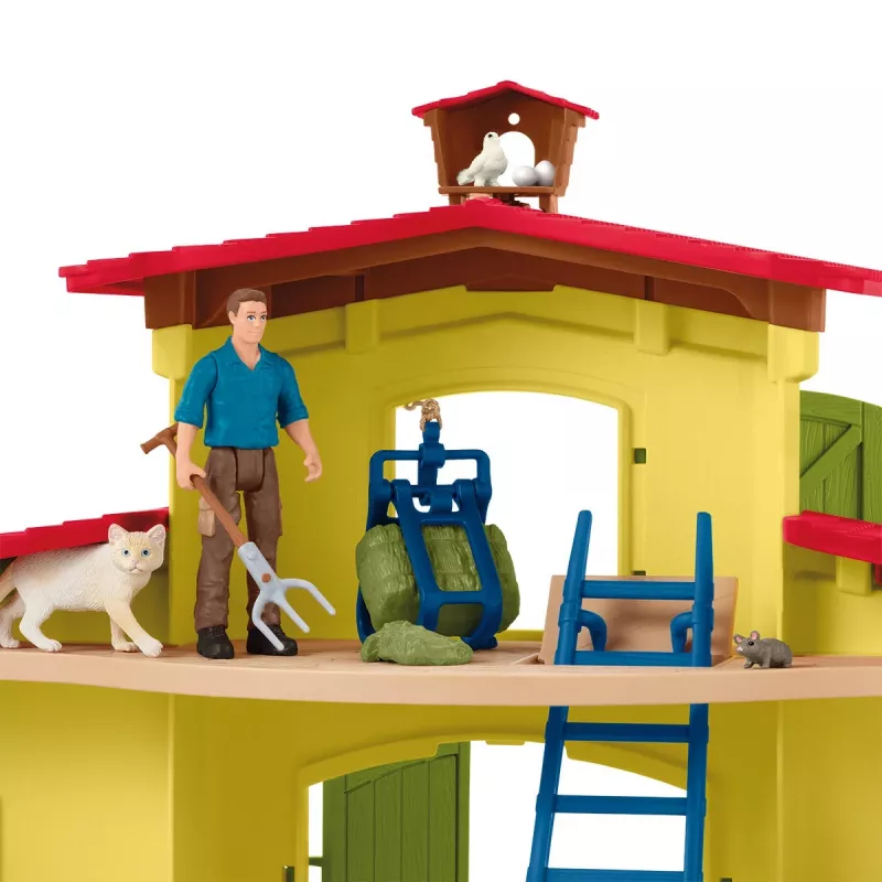 schleich FARM WORLD Large Farm with Animals and Accessories, Farm, 3 yr(s), Multicolour, Plastic
