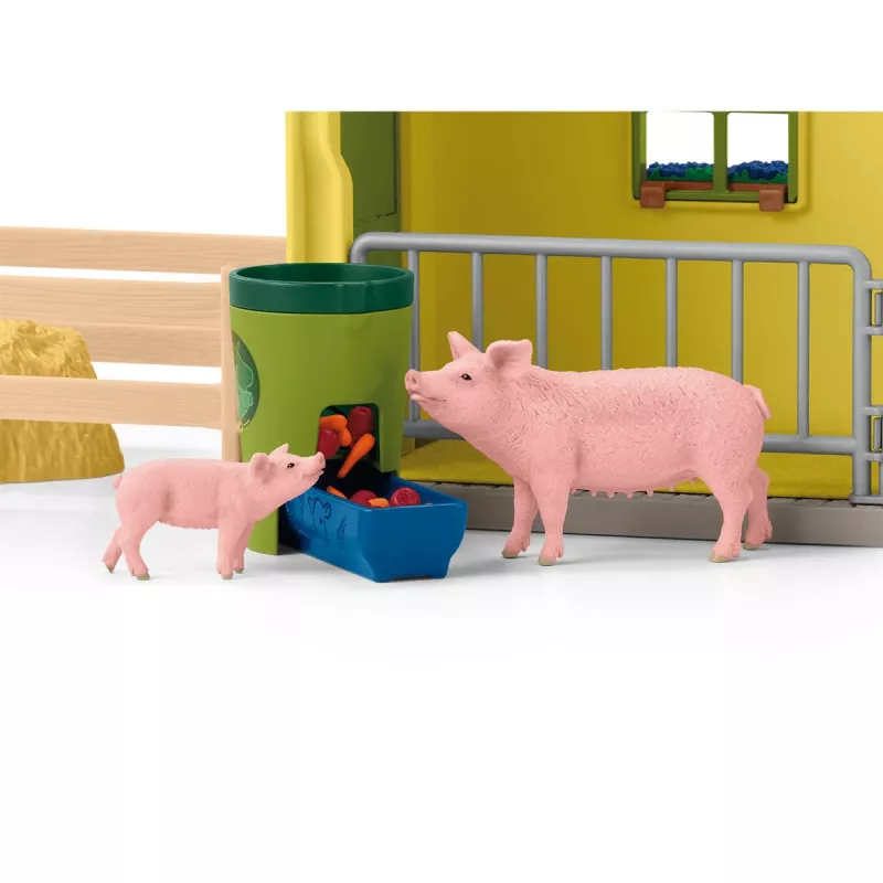 schleich FARM WORLD Large Farm with Animals and Accessories, Farm, 3 yr(s), Multicolour, Plastic