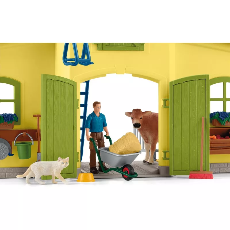 schleich FARM WORLD Large Farm with Animals and Accessories, Farm, 3 yr(s), Multicolour, Plastic