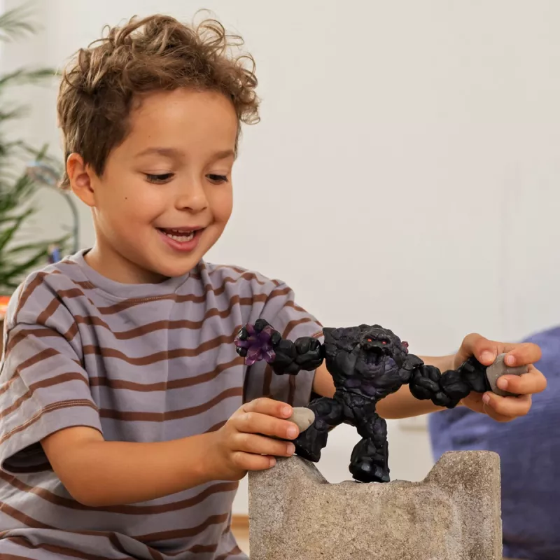 schleich ELDRADOR CREATURES Shadow Stone Monster, Monsters and dragons, Stone World, 7 yr(s), Black, Purple, Plastic