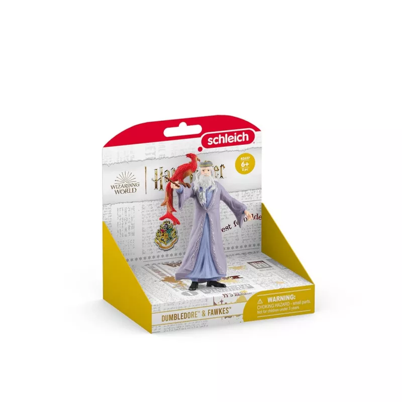 schleich Albus Dumbledore & Fawkes, 6 yr(s), Harry Potter™, Multicolour, Plastic