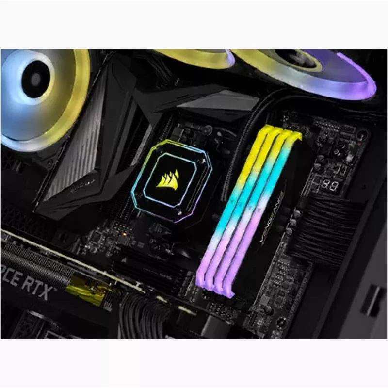 CORSAIR Memory - 16GB - DDR4 - (2 X 8gb) Dram 3200MHz C16 16-20-20-38 Kit