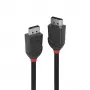 DisplayPort Cable Lindy 2m DisplayPort 1.2 Cable Black Line