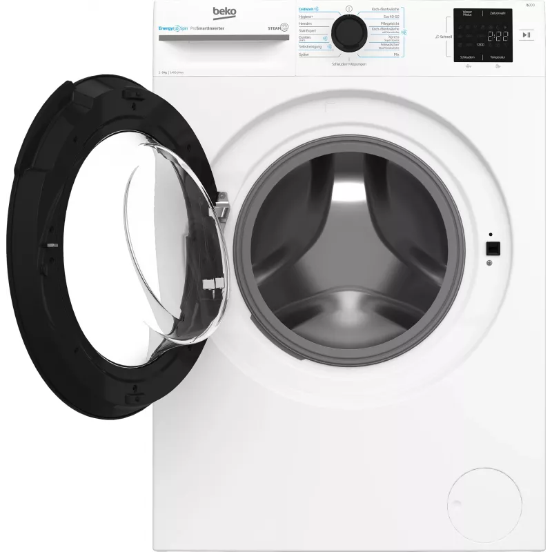Beko b300 BM3WFU3941X washing machine Front-load 9 kg 1351 RPM White