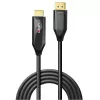 Lindy 2m Active DisplayPort 1.4 to HDMI 8K60 Cable, 2 m, HDMI Type A (Standard), DisplayPort, Male, Male, Straight