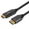 Lindy 2m Active DisplayPort 1.4 to HDMI 8K60 Cable, 2 m, HDMI Type A (Standard), DisplayPort, Male, Male, Straight