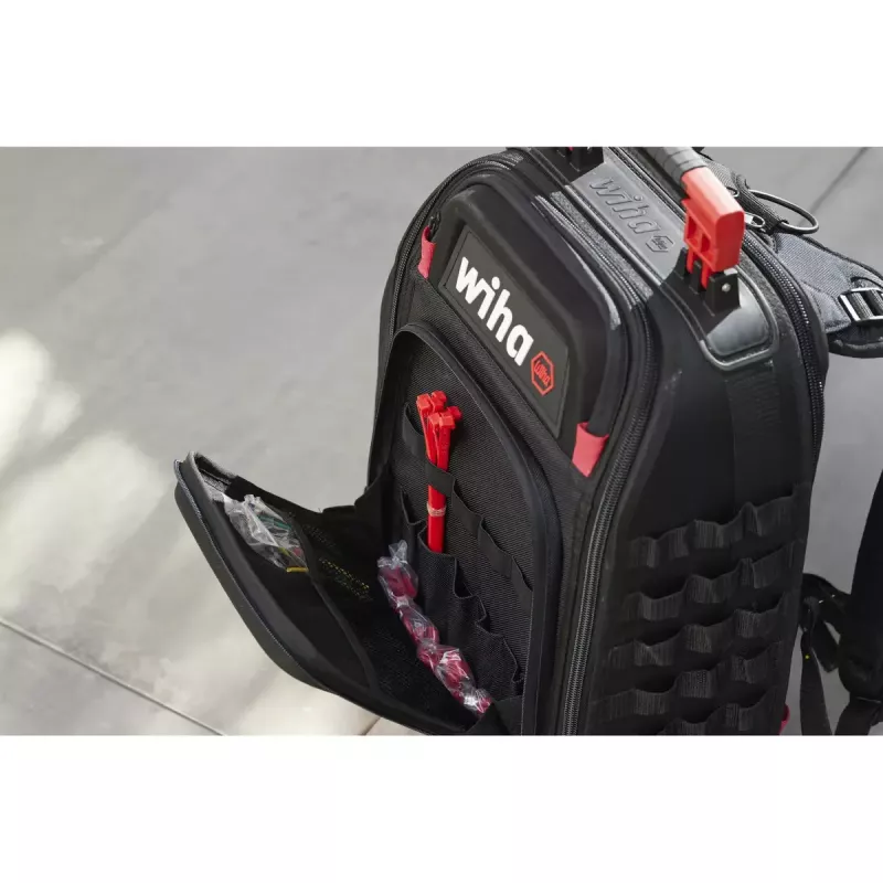 Tool storage case Wiha 45529 Black Red 385mm x 260mm x 530mm