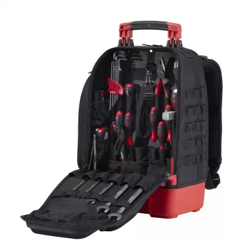 Tool storage case Wiha 45529 Black Red 385mm x 260mm x 530mm