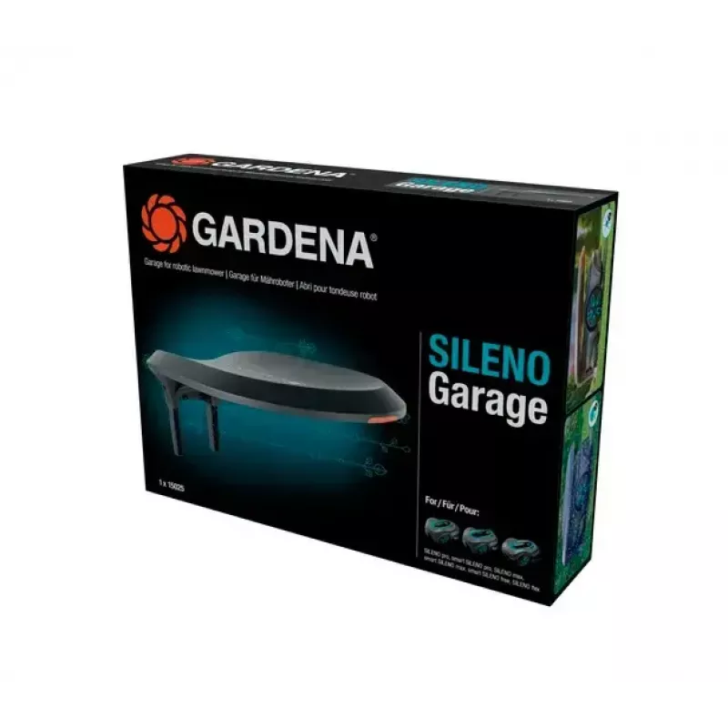 Robotic lawnmower garage Gardena 15025-20 compatible with SILENO pro max free