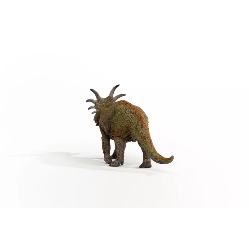 schleich Dinosaurs Styracosaurus, 4 yr(s), Conquering the Earth, Dinosaurs and volcano, Green, Grey, Plastic