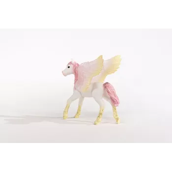 schleich BAYALA Sunrise Pegasus Foal, 5 yr(s), Unicorn / Pegasus, Unicorns & Fairies, Multicolour, Plastic