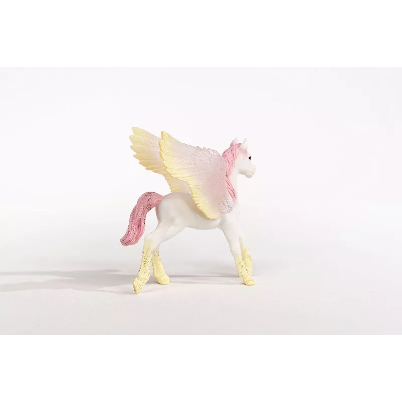 schleich BAYALA Sunrise Pegasus Foal, 5 yr(s), Unicorn / Pegasus, Unicorns & Fairies, Multicolour, Plastic