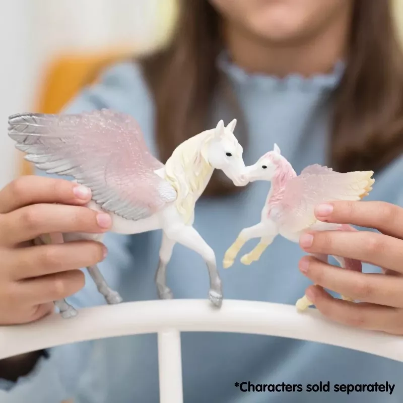 schleich BAYALA Sunrise Pegasus Foal, 5 yr(s), Unicorn / Pegasus, Unicorns & Fairies, Multicolour, Plastic
