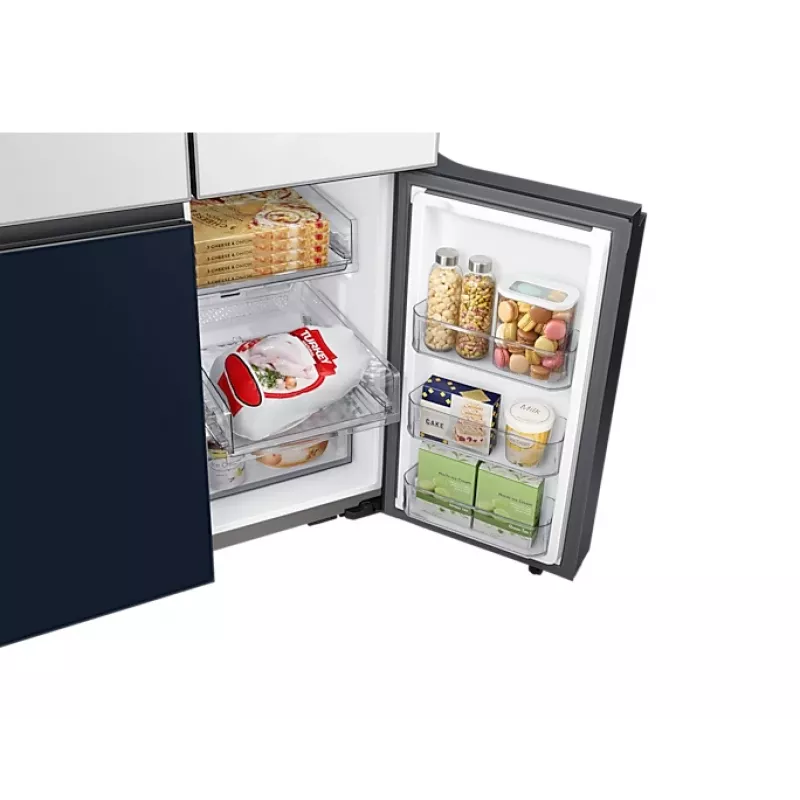 Samsung RF65A96768A side-by-side refrigerator Freestanding 647 L White