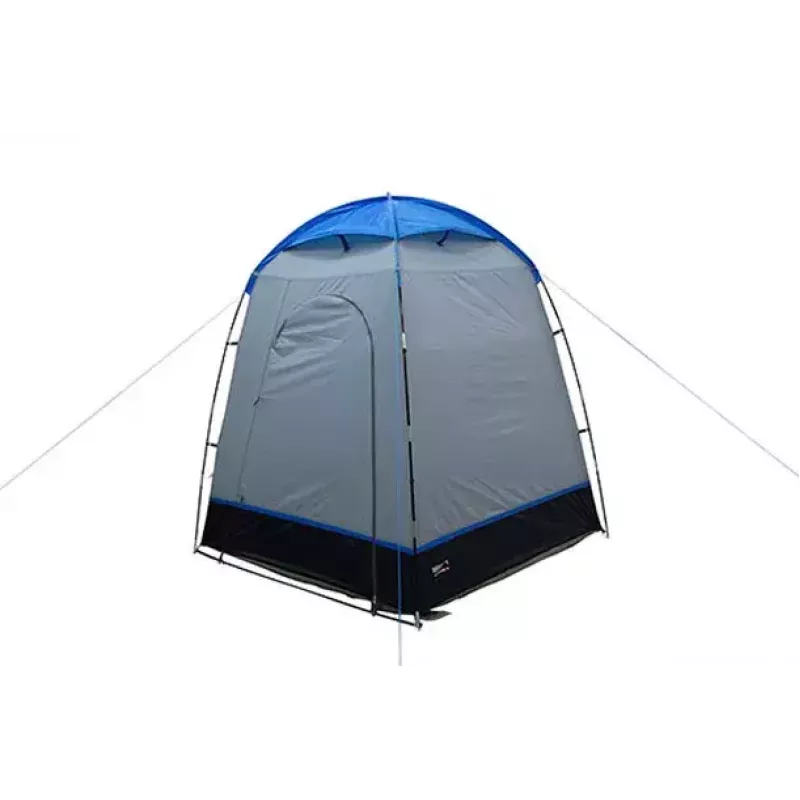 Tent High Peak Lido Waterproof 100 cm Blue Grey 2 Pockets Fiberglass