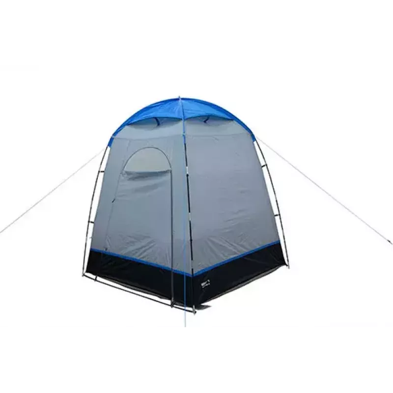 Tent High Peak Lido Waterproof 100 cm Blue Grey 2 Pockets Fiberglass