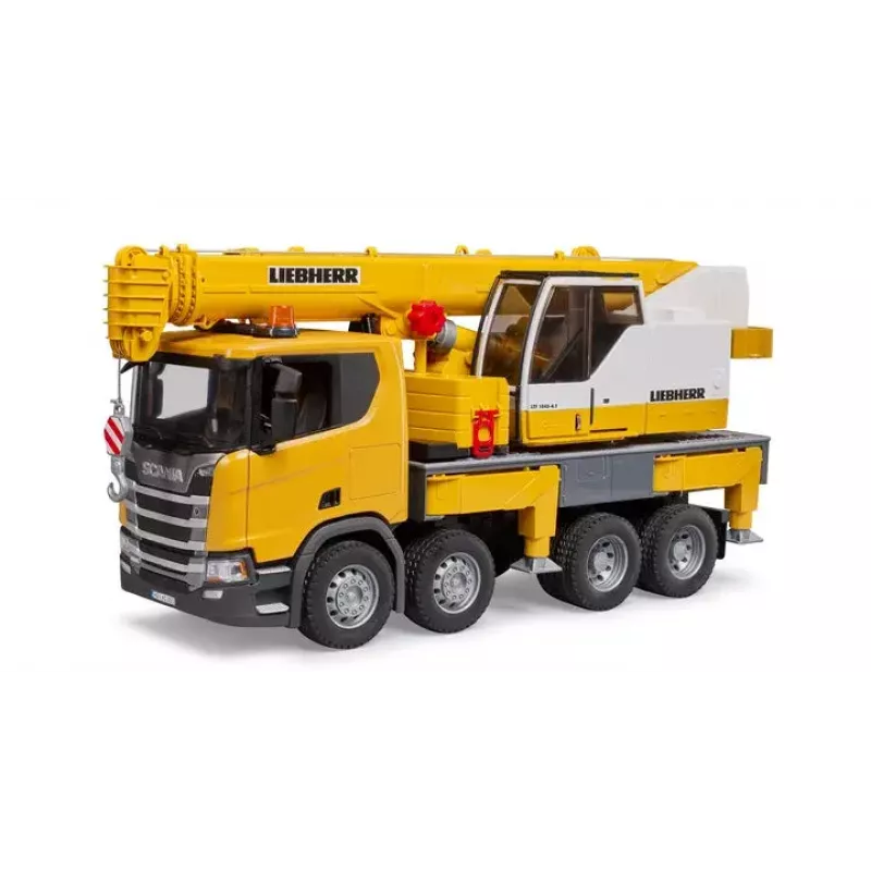 Crane truck BRUDER SCANIA Super 560R Liebherr Crane Truck