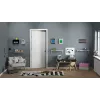 room copenhagen LEGO Brick Shelf 8+4 black — modular wall shelf with 2 shelves
