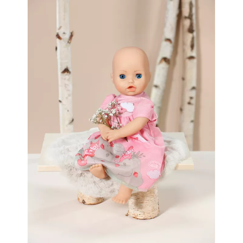 Baby Annabell Dress pink 43cm Doll dress
