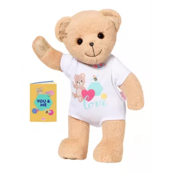 Toy bear BABY born Bear white 0 to 12 years