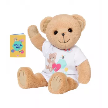 Toy bear BABY born Bear white 0 to 12 years