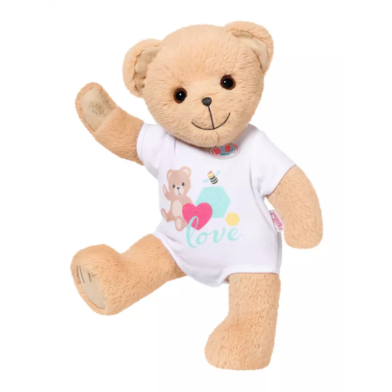 Toy bear BABY born Bear white 0 to 12 years