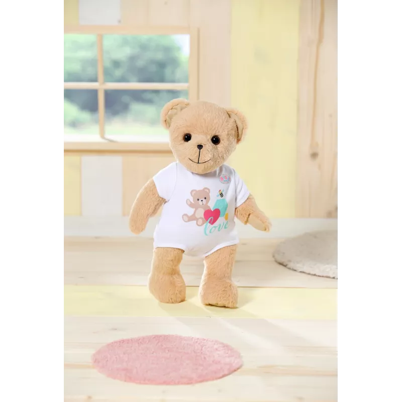 Toy bear BABY born Bear white 0 to 12 years