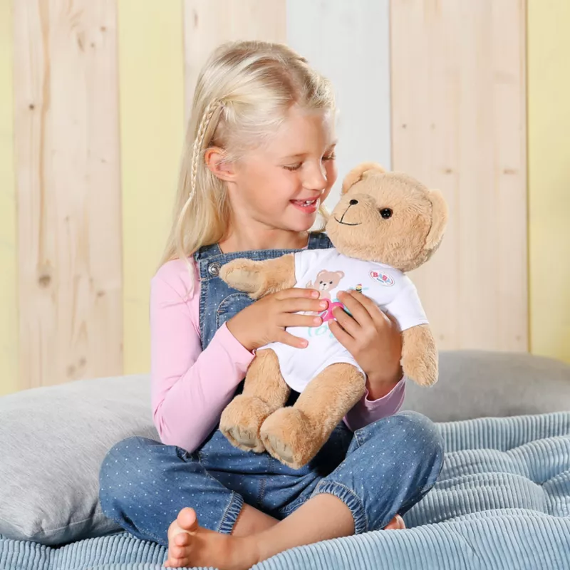 Toy bear BABY born Bear white 0 to 12 years