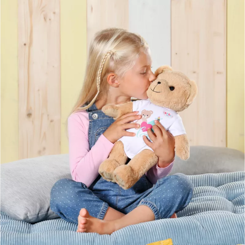Toy bear BABY born Bear white 0 to 12 years