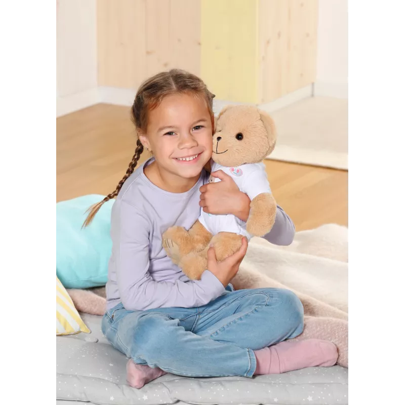 Toy bear BABY born Bear white 0 to 12 years