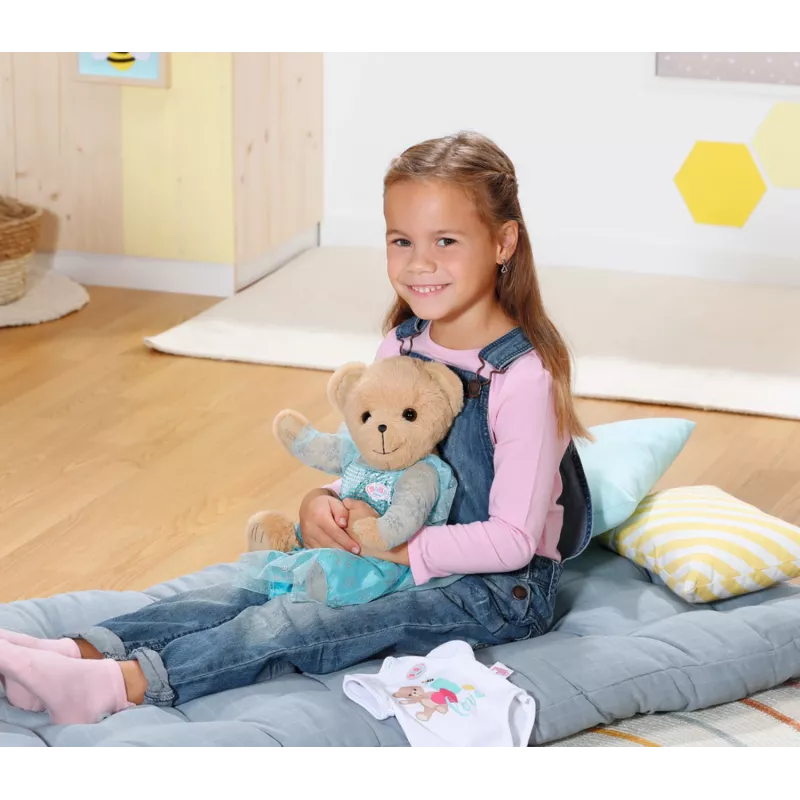 Toy bear BABY born Bear white 0 to 12 years