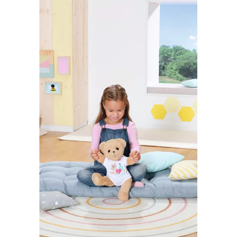 Toy bear BABY born Bear white 0 to 12 years