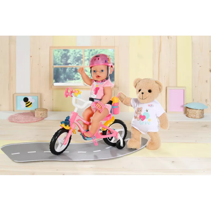 Toy bear BABY born Bear white 0 to 12 years