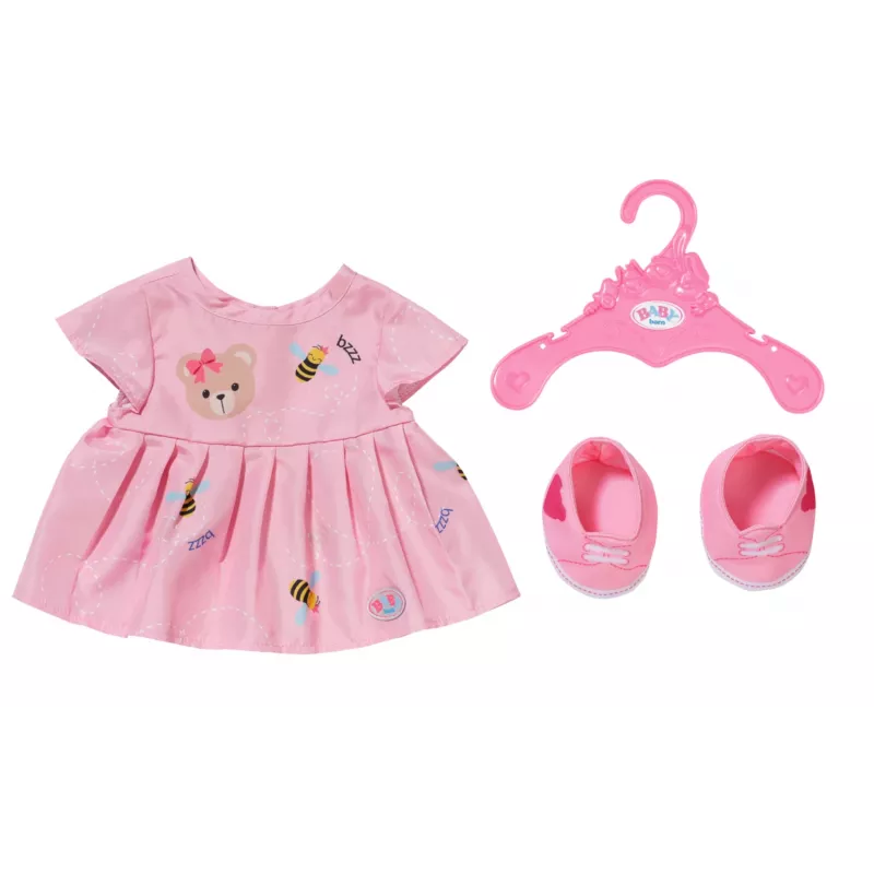 Doll dress BABY born Bear Dress Outfit Foldable 1 yr 55 g