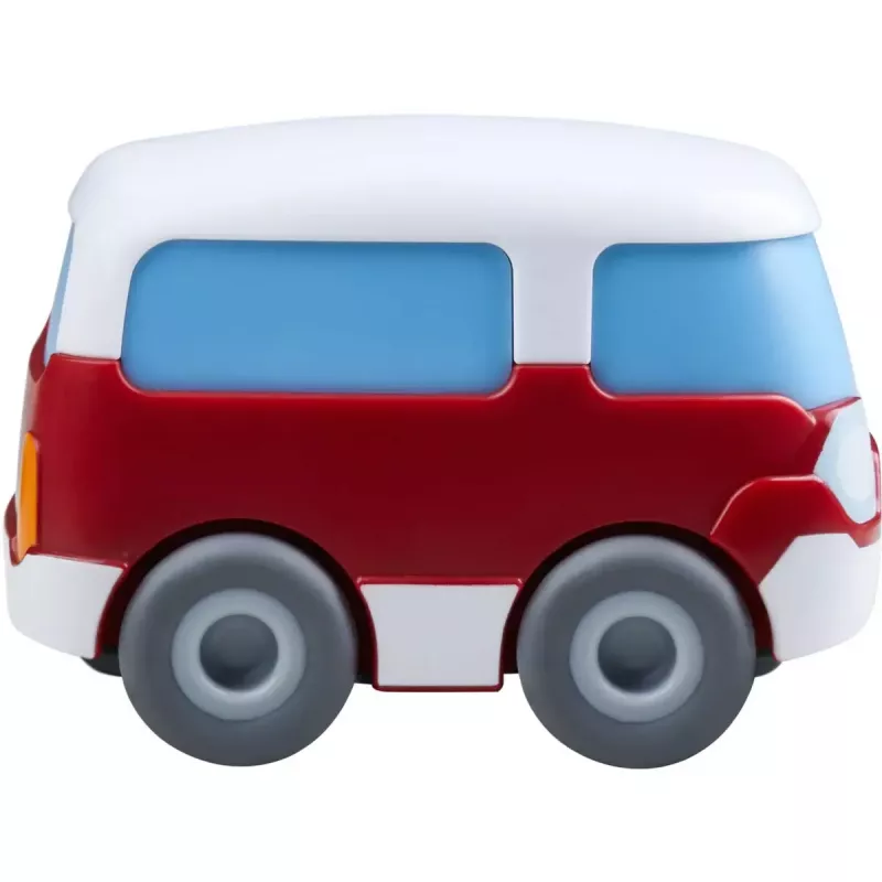 Bus HABA Kullerbu Momentum Motor Mini Bus Blue Grey Red White