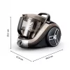 Rowenta Compact Power XXL RO4B50 2.5 L Cylinder vacuum Dry 900 W Bagless