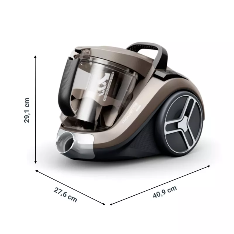 Rowenta Compact Power XXL RO4B50 2.5 L Cylinder vacuum Dry 900 W Bagless