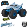 Monster Jam , Official Megalodon STORM All-Terrain Remote Control Monster Truck, 1:15 Scale