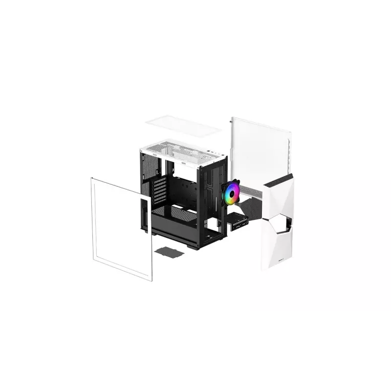 PC Case DeepCool CYCLOPS WH Midi Tower White
