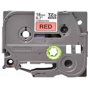 Label tape Brother TZe441 18mm Black on Red