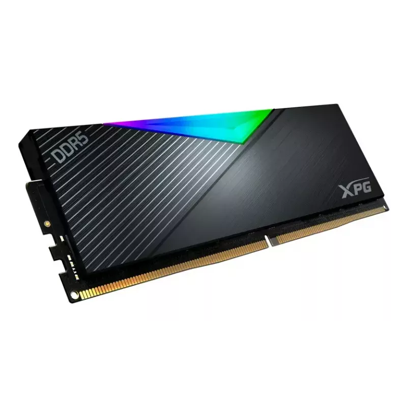 ADATA DIMM 64 GB DDR5-6400 (2x 32 GB) Dual-Kit (schwarz, AX5U6400C3232G-DCLARBK, Lancer RGB, INTEL XMP) - 64 GB - DDR5