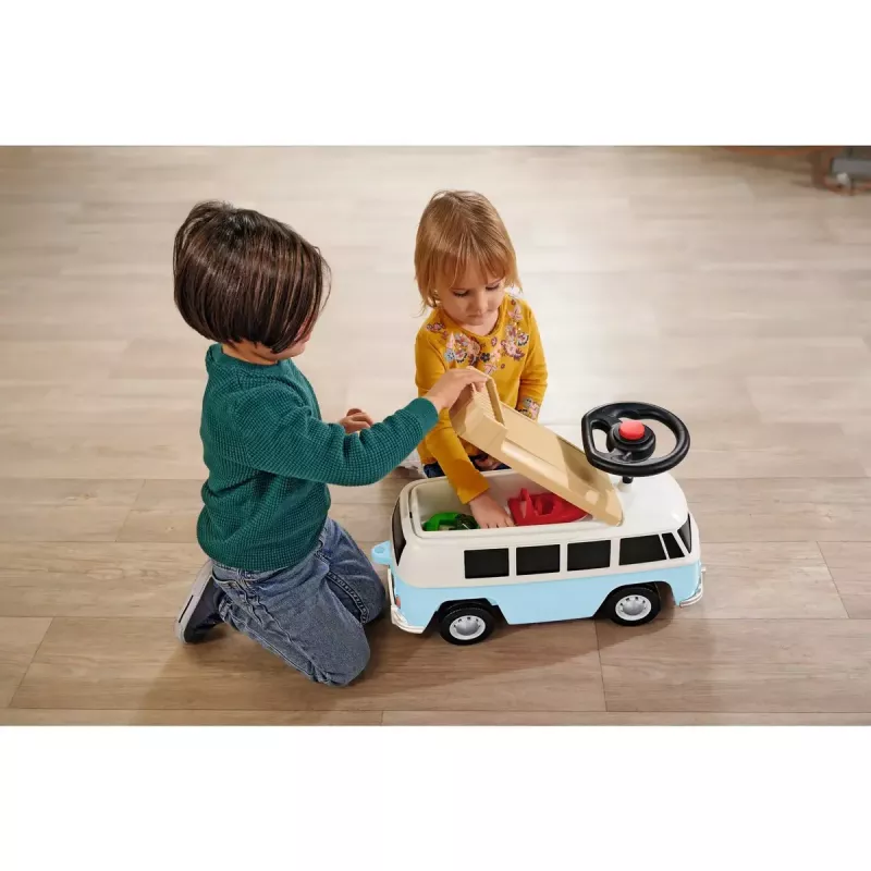 Children ride-on toy BIG Baby VW T1 blue model 800055321 by BIG