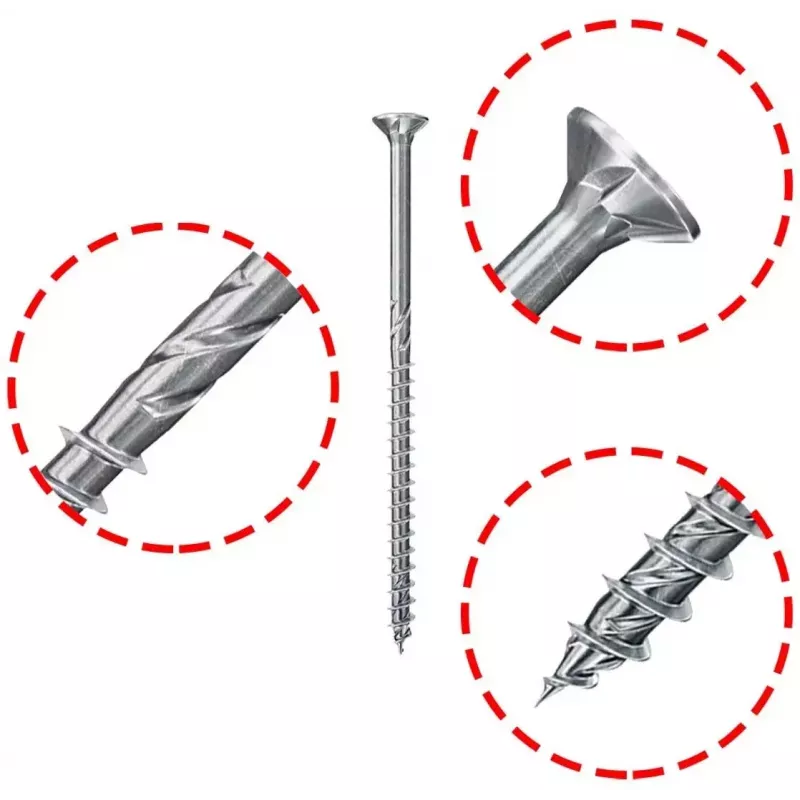 Screw Fischer 670467 220 mm Stainless Steel 50 pcs