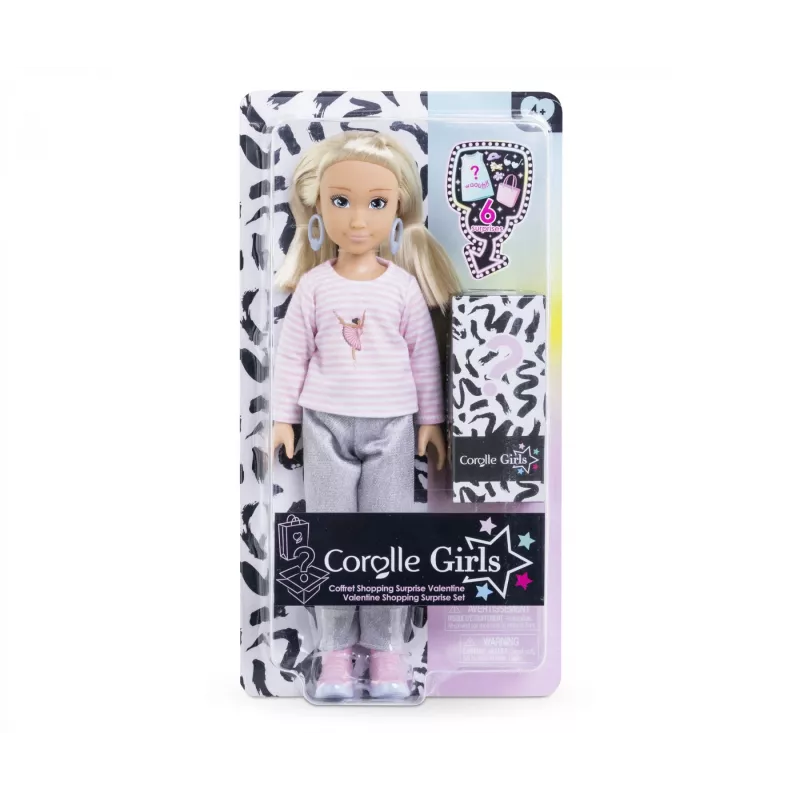 Corolle Valentine Shopping Surprise Set, Fashion doll, Female, 4 yr(s), Boy/Girl, 280 mm, 215 g