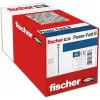 Screw Fischer 670501 — steel wood screw 100 mm, 6 mm diameter, 60 mm thread, pack of 25